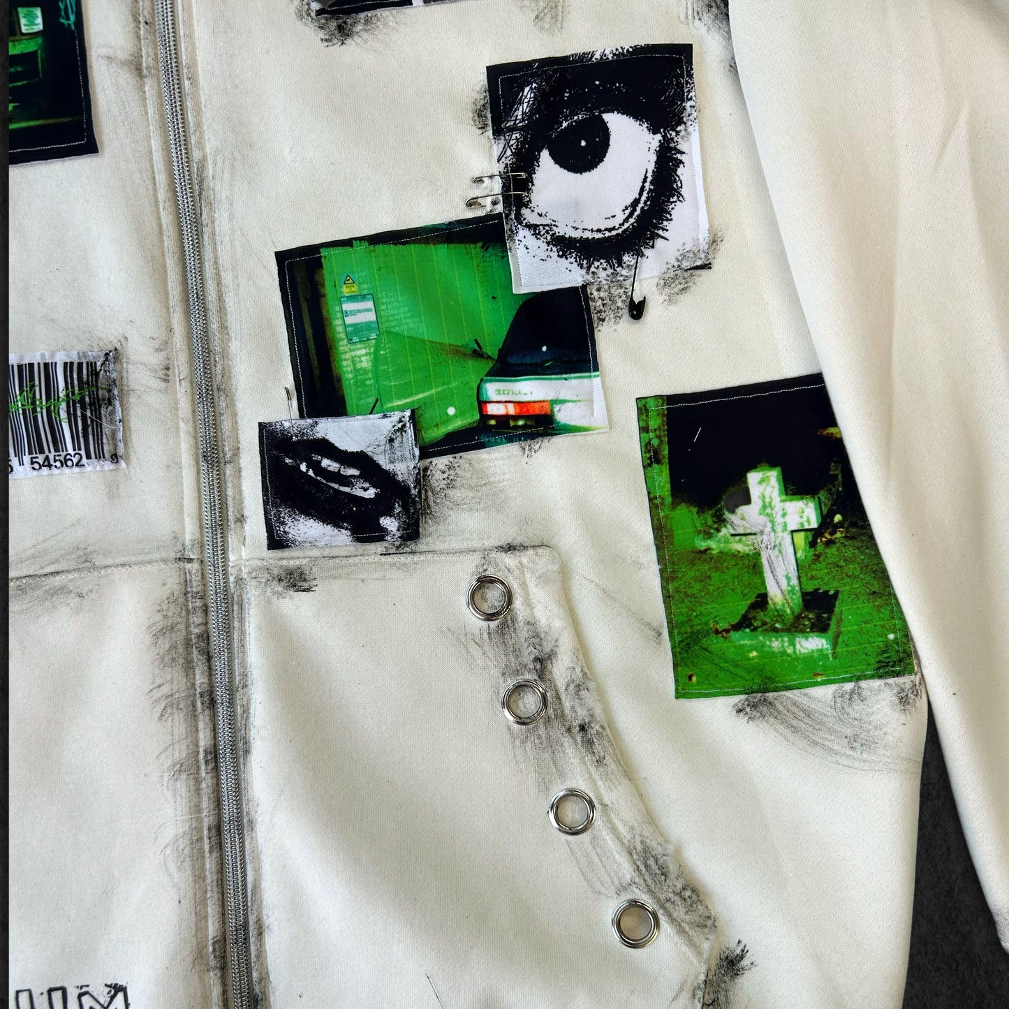 Green Scallywags Zip Up