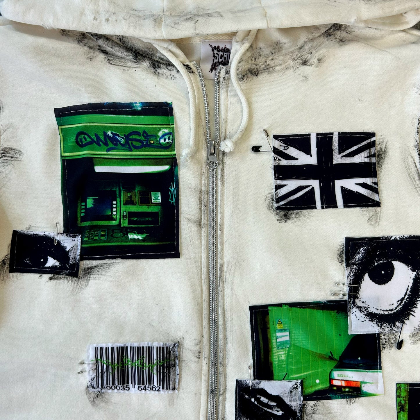 Green Scallywags Zip Up