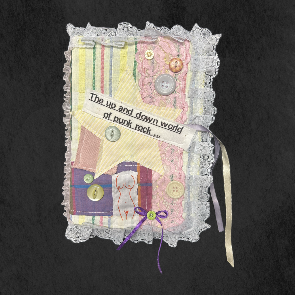 Girly Punk Lined Notebook