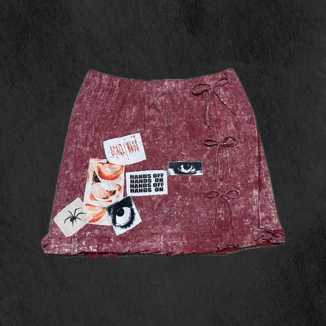 Upcycled T-Shirt Skirt