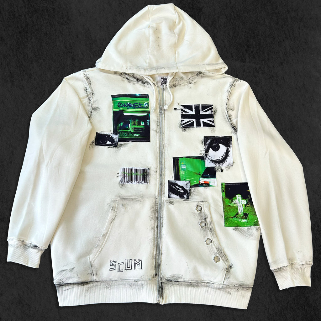 Green Scallywags Zip Up