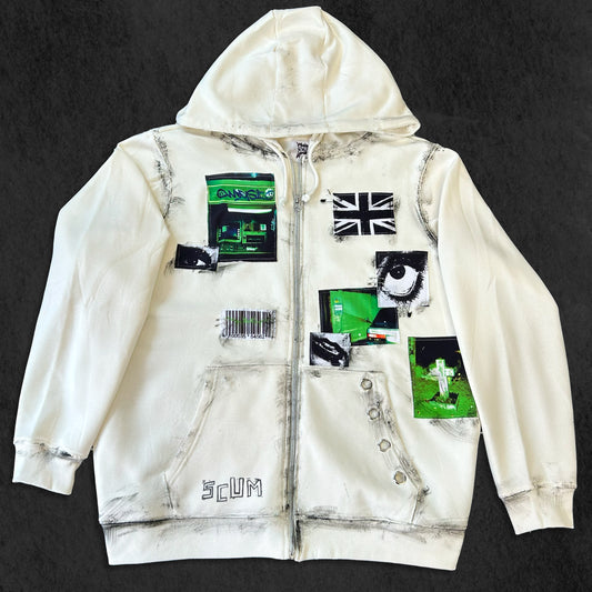 Green Scallywags Zip Up