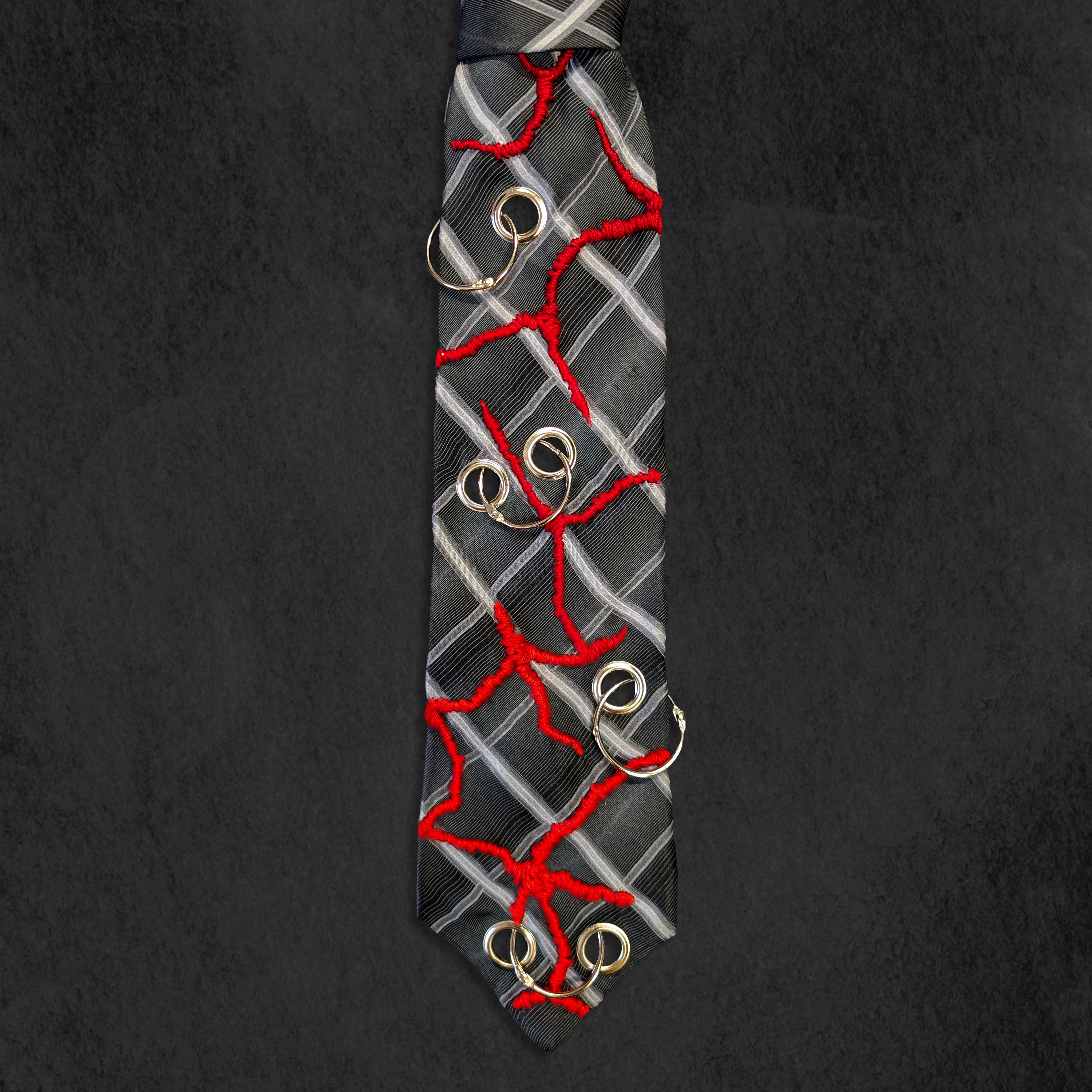 Embroidered Tie