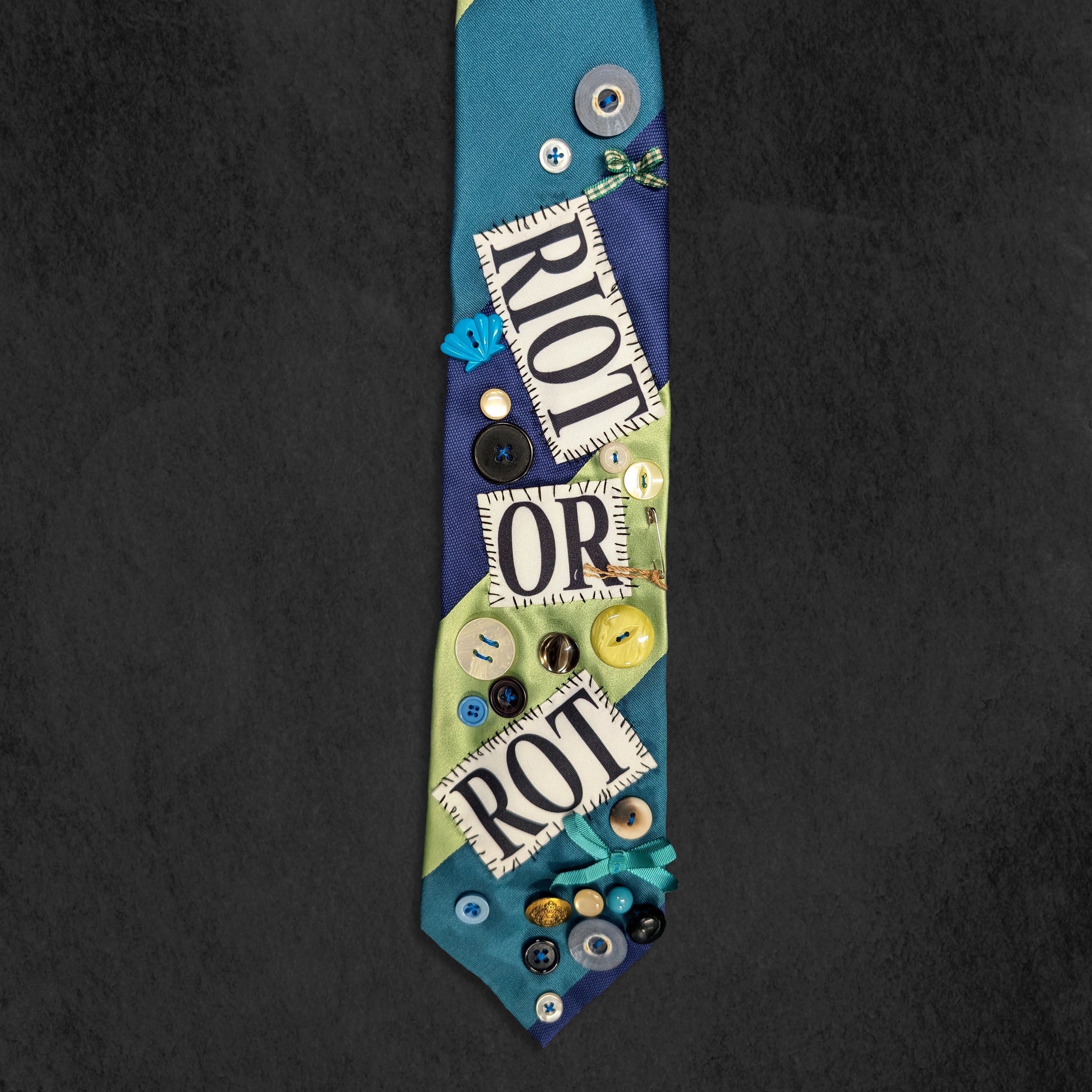 Buttons and Riot Tie