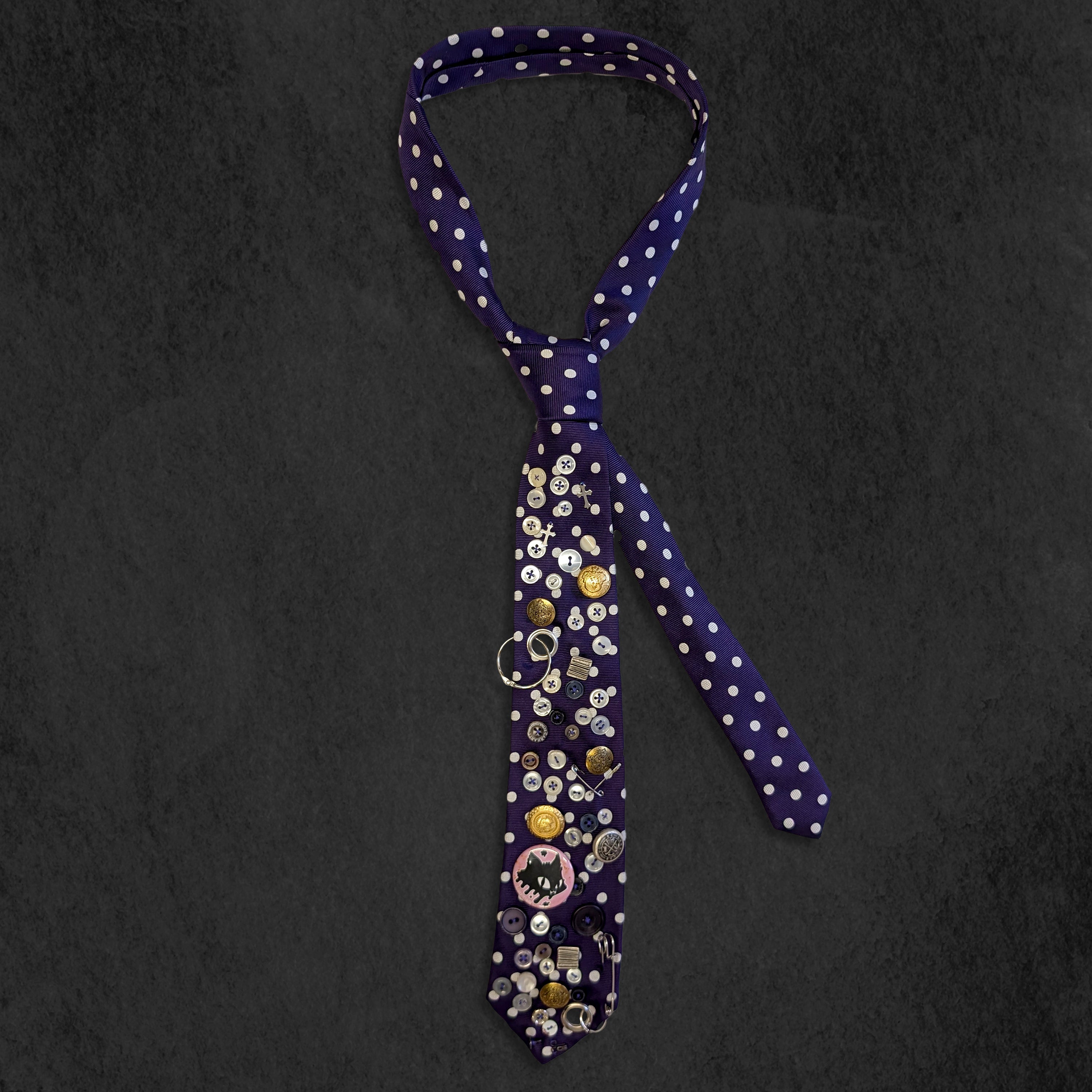 Button Dot Tie