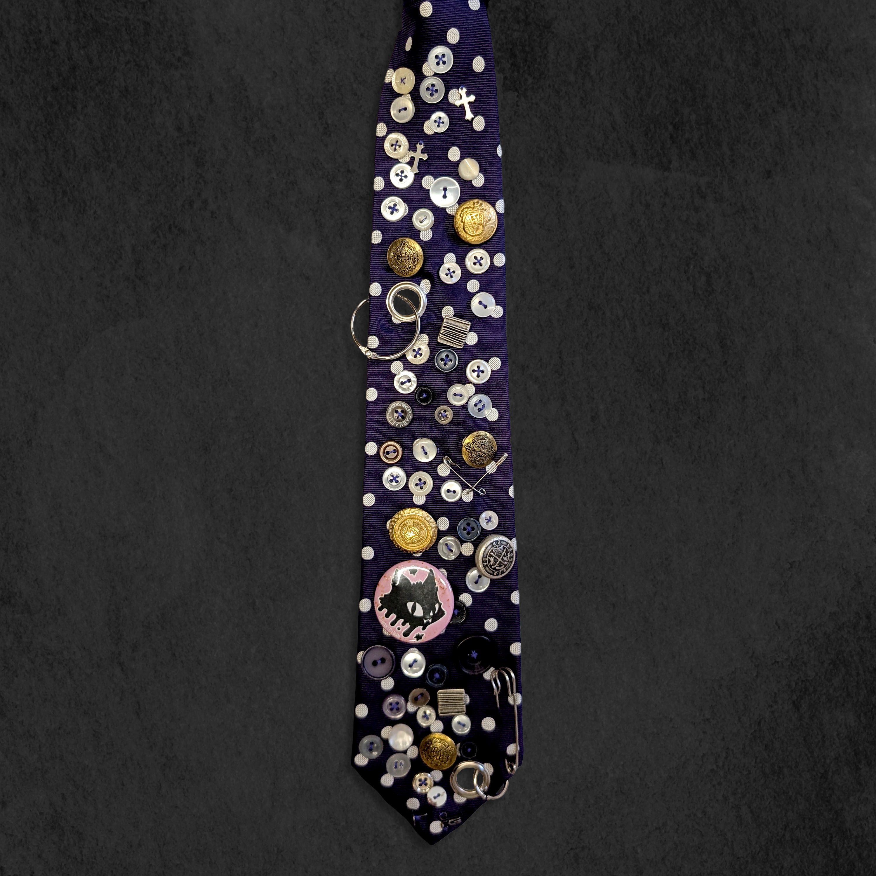 Button Dot Tie