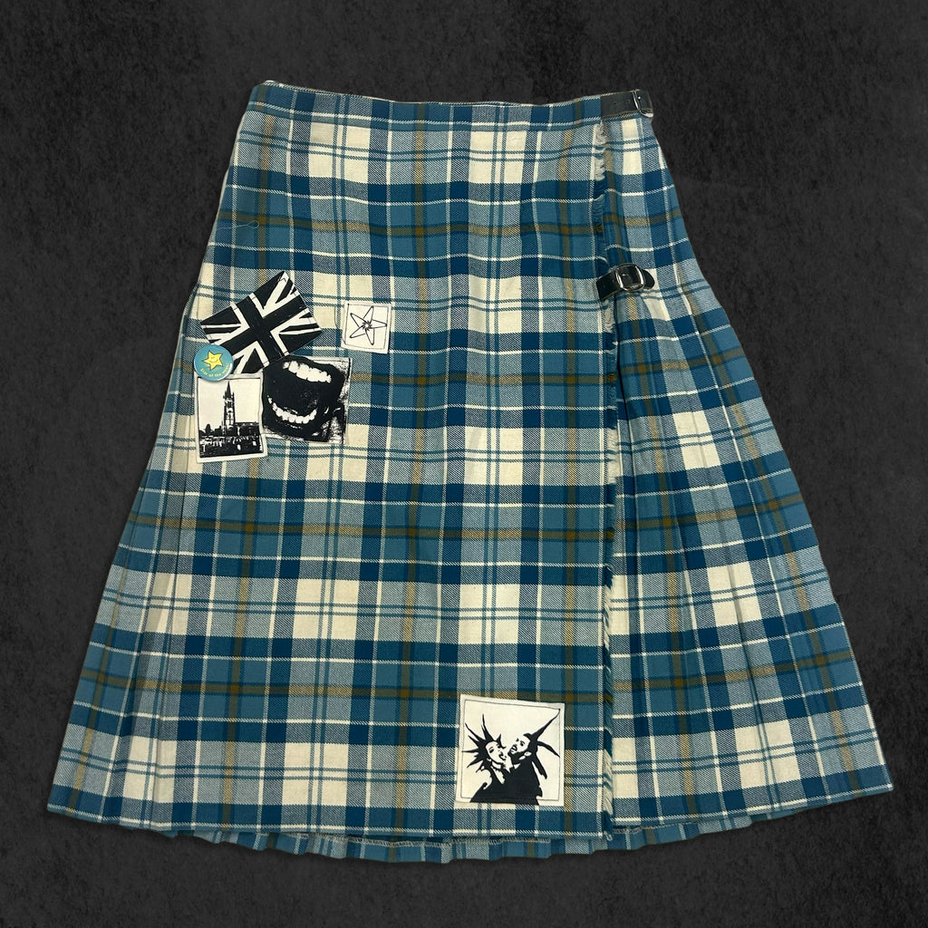 Blue Tartan Kilt