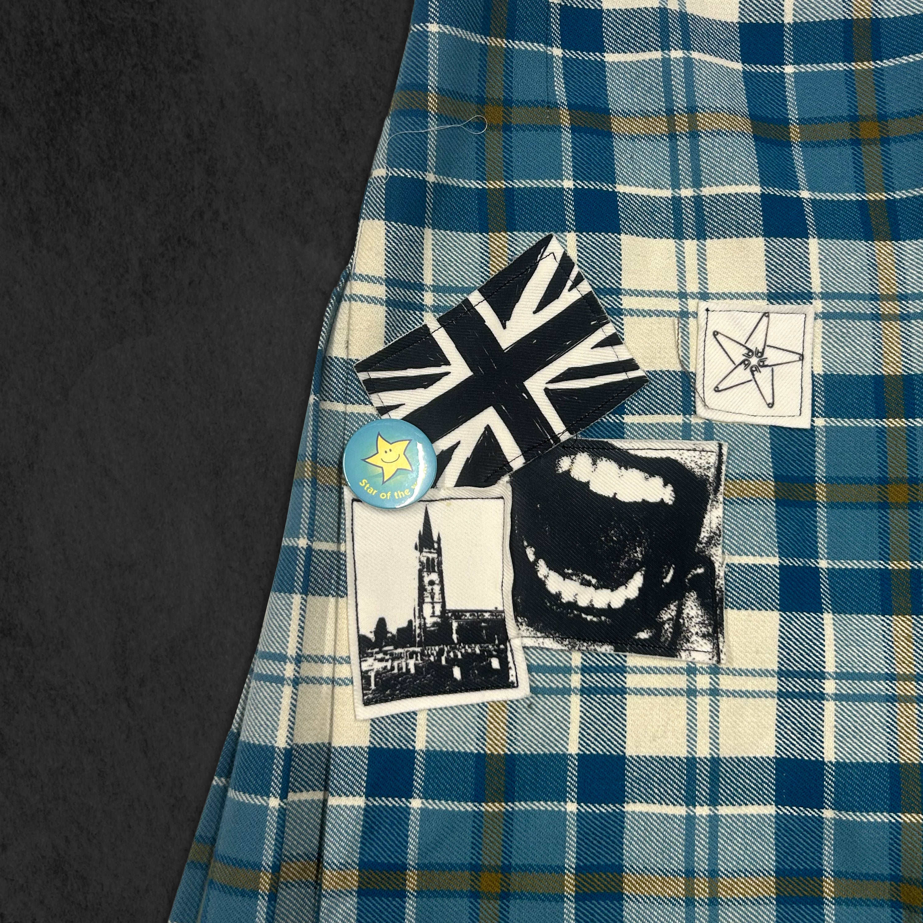 Blue Tartan Kilt