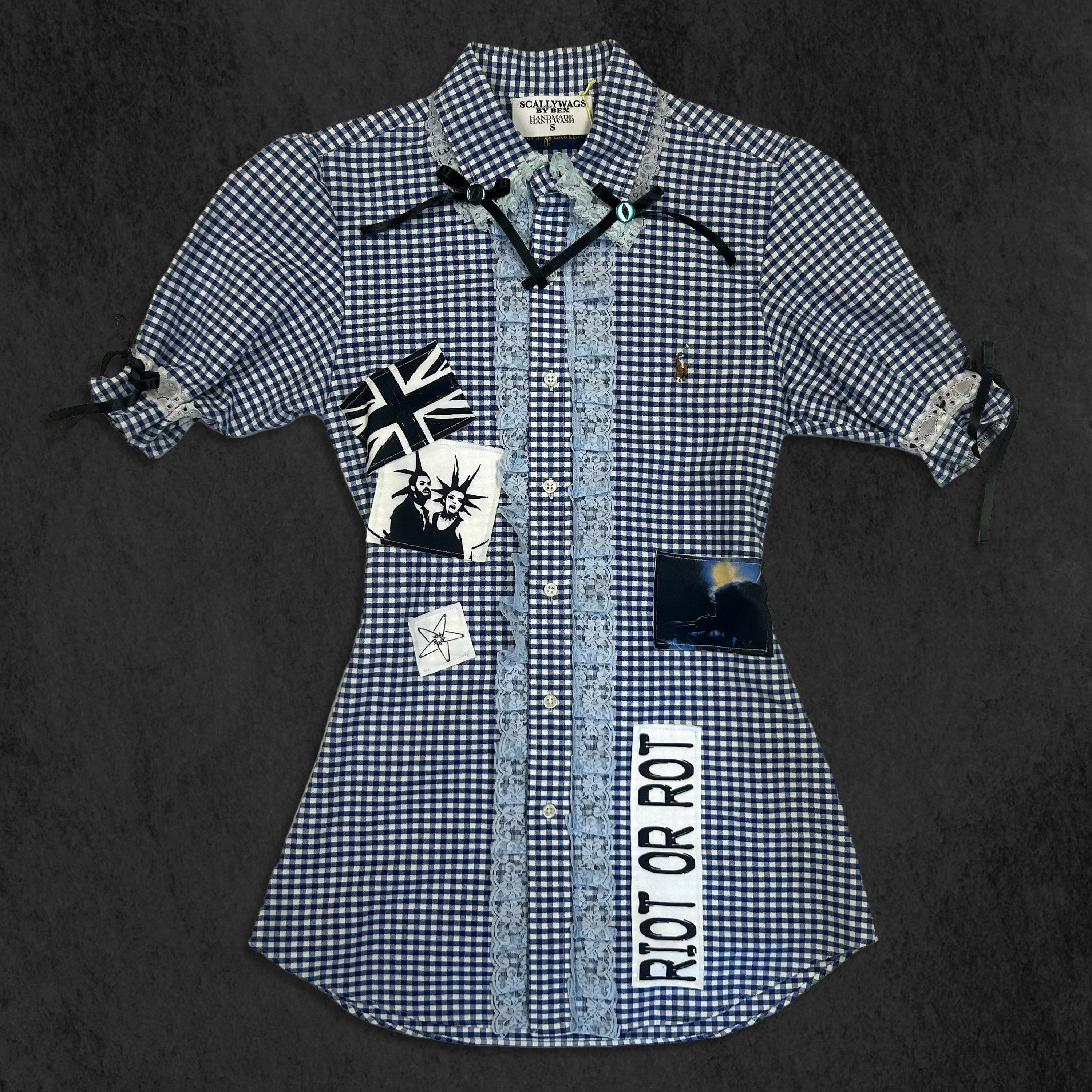 Upcycled Shirt Dress