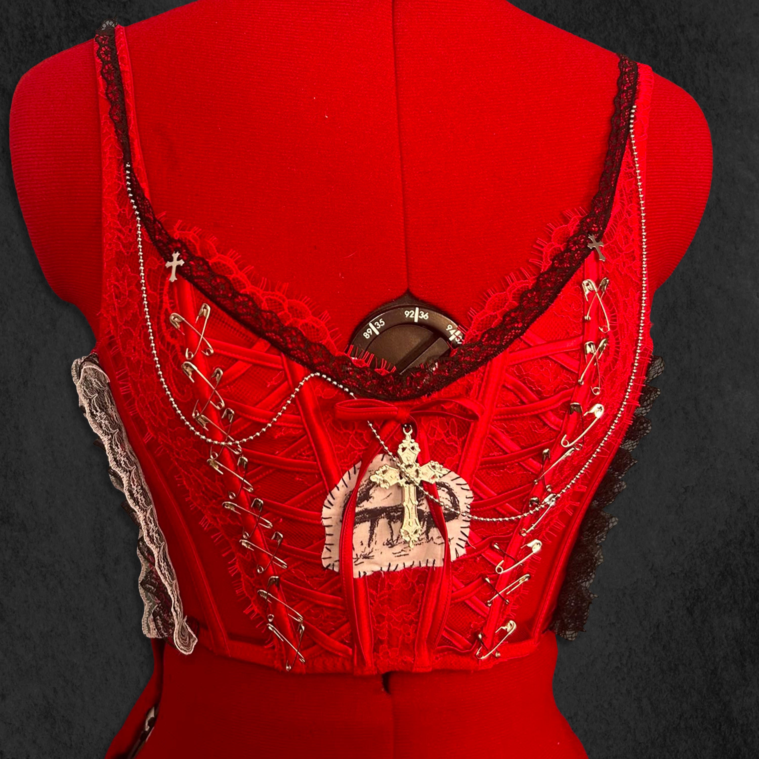 Red Lace Corset