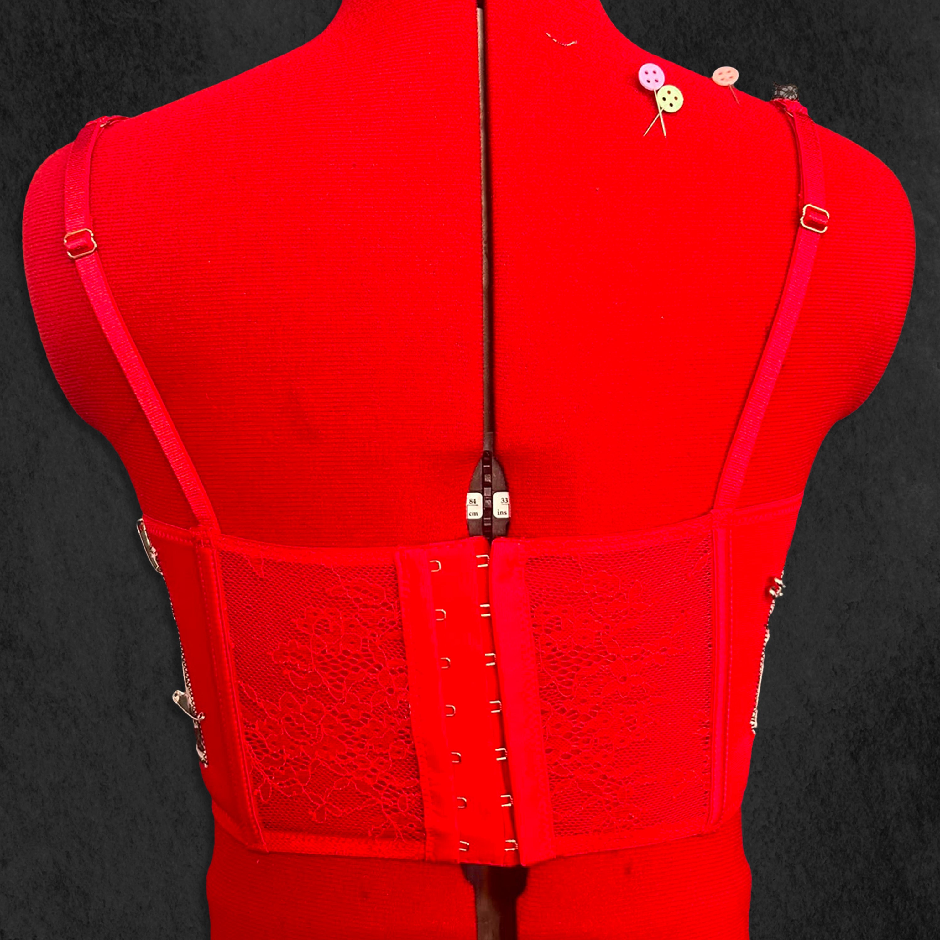 Red Lace Corset