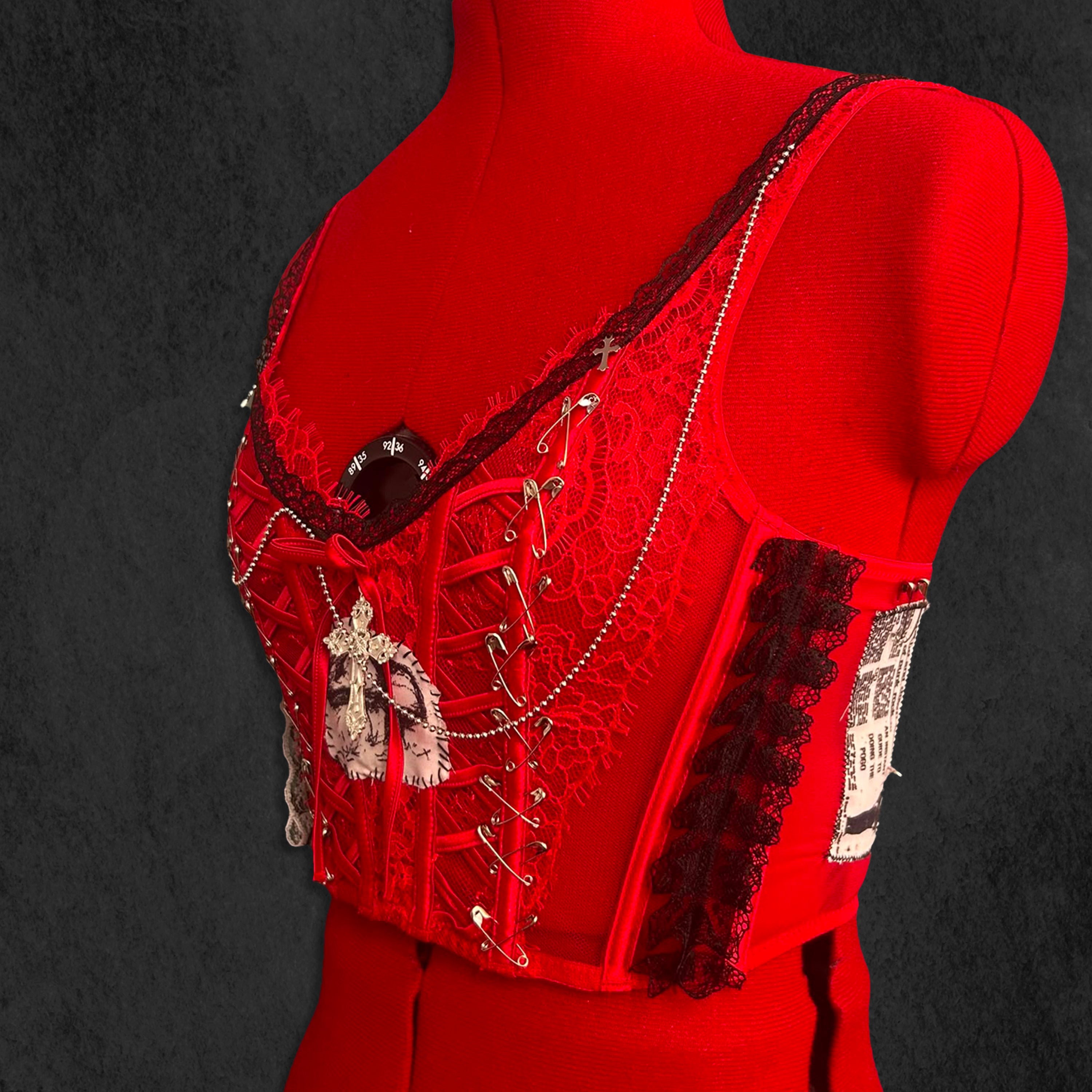 Red Lace Corset