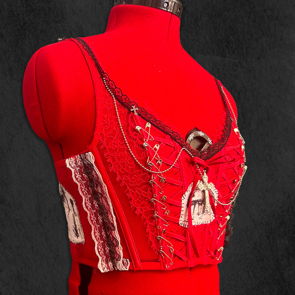 Red Lace Corset