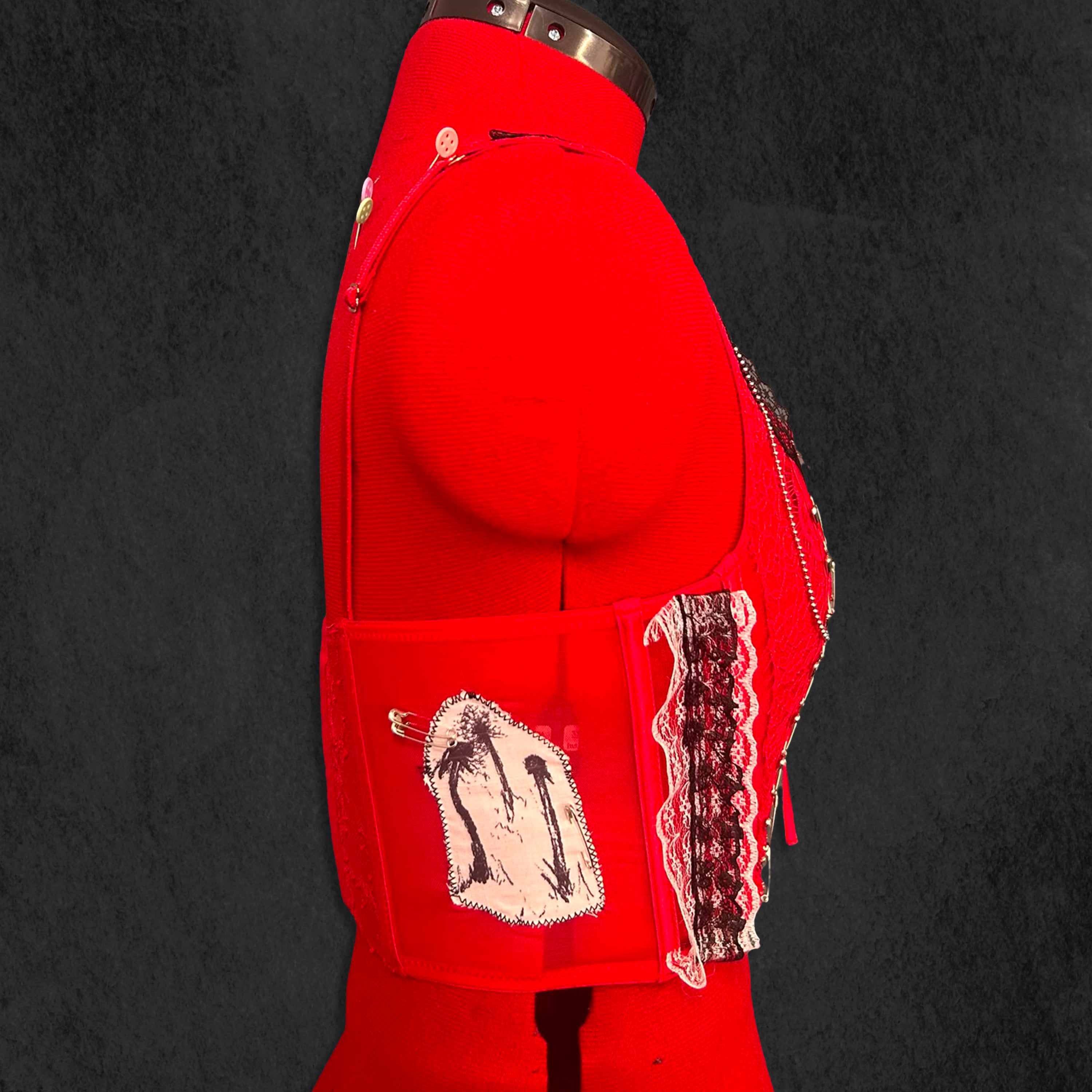 Red Lace Corset