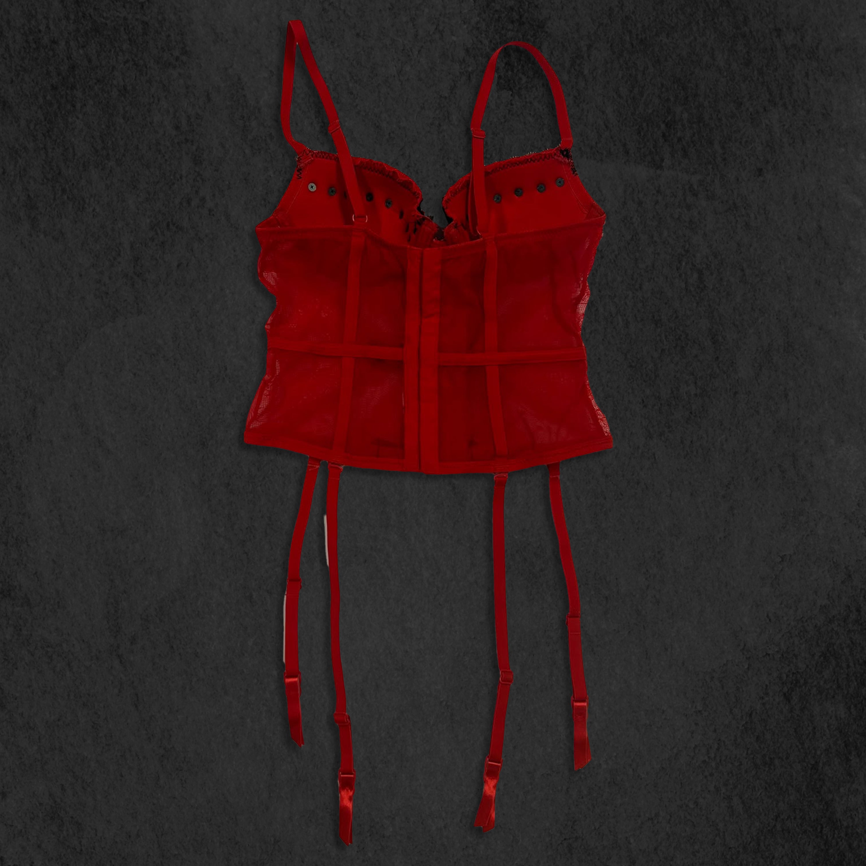 Red Padded Corset