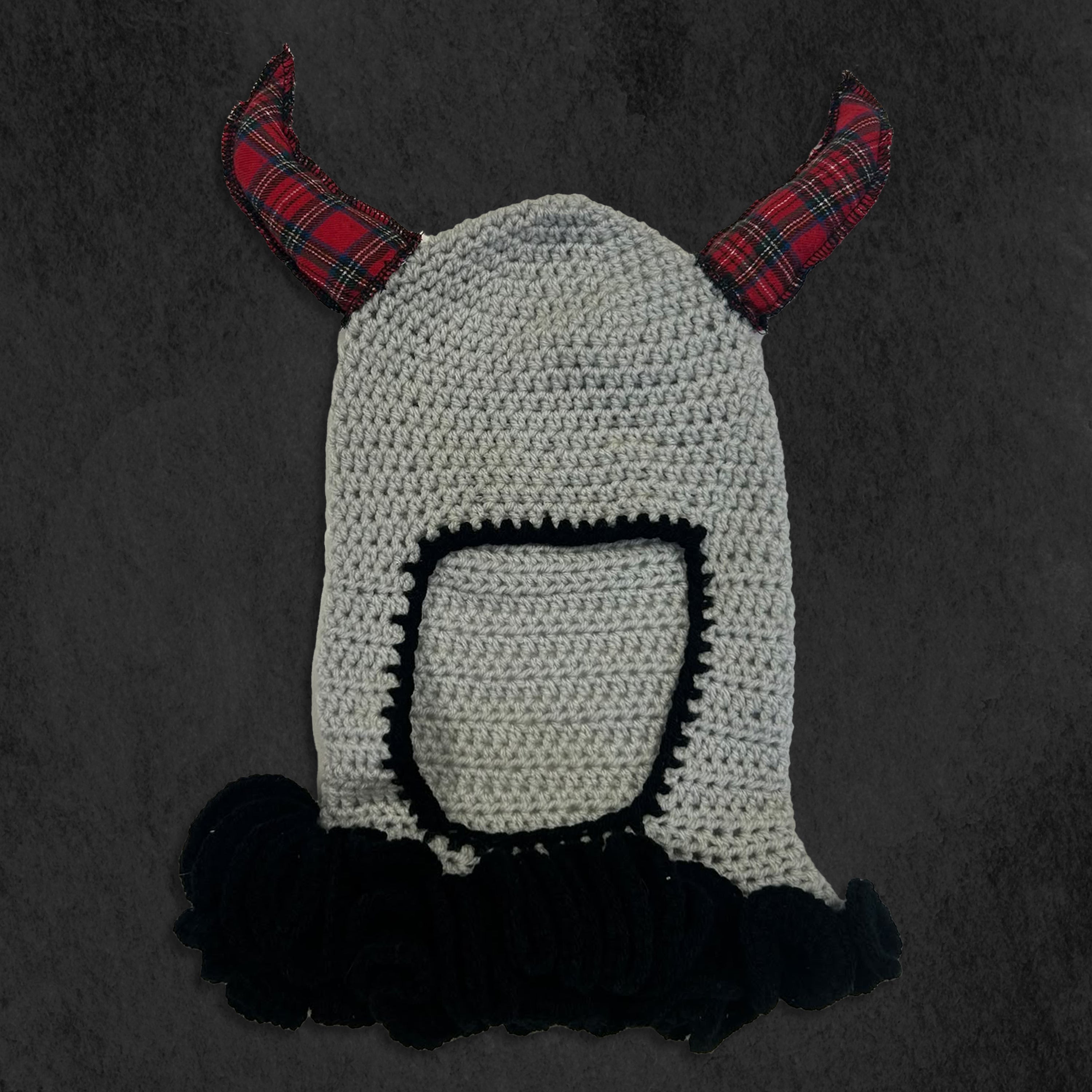 Devil Crotchet Balaclava